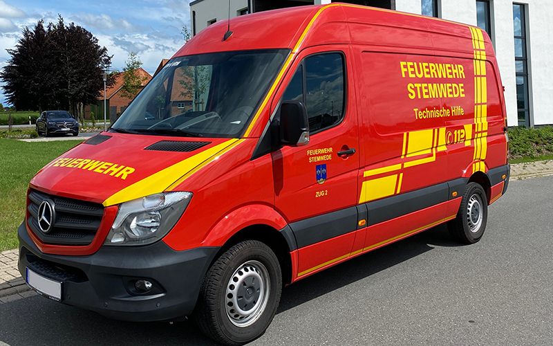 Mercedes Sprinter für die Feuerwehr